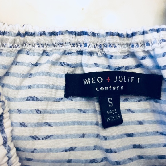 Romeo & Juliet couture off the shoulder Romper S - Picture 8 of 8